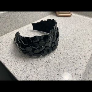 Jennifer Ouellette Black Rhinestone Headband